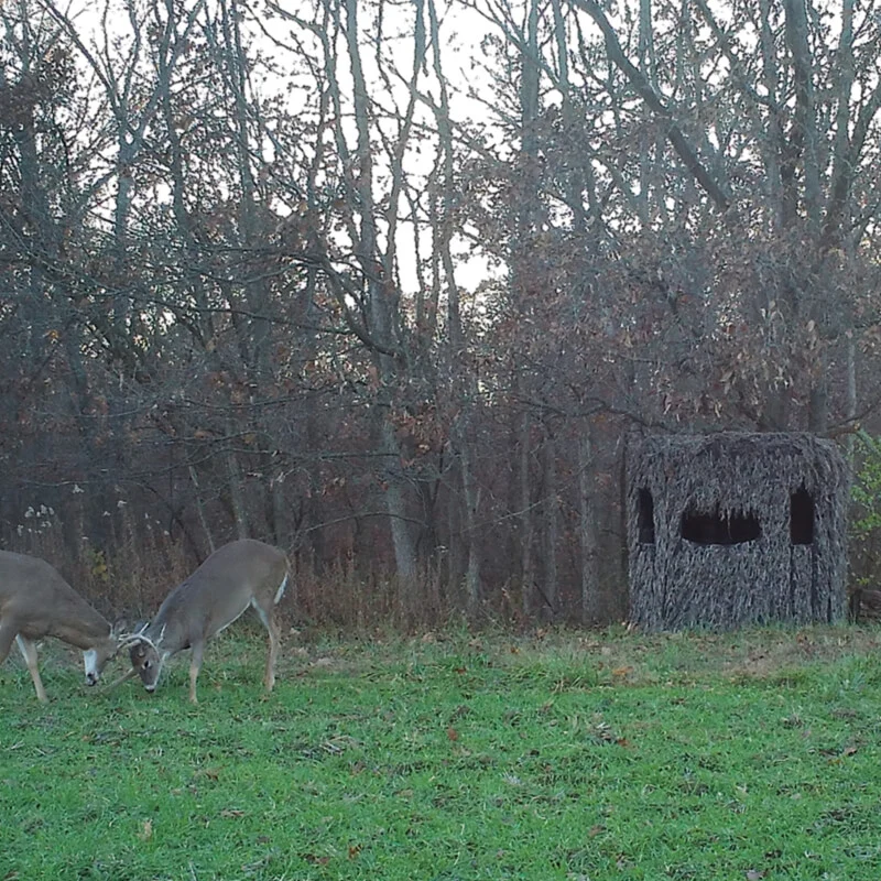 Soft Side 360° Ghillie Deluxe 6X6 Ground Blind - Image 10