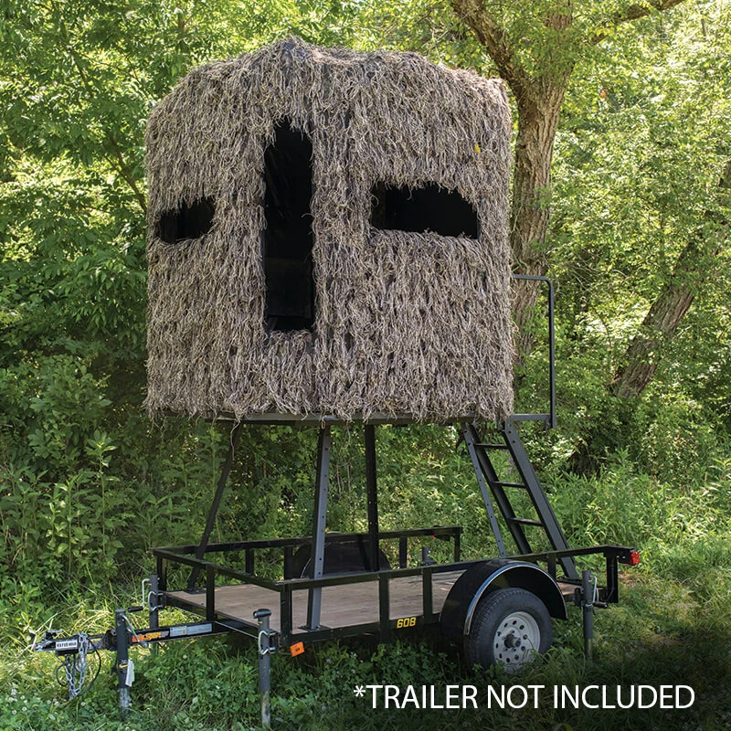 Soft Side 360° Ghillie Deluxe 6X6 Ground Blind - Image 3